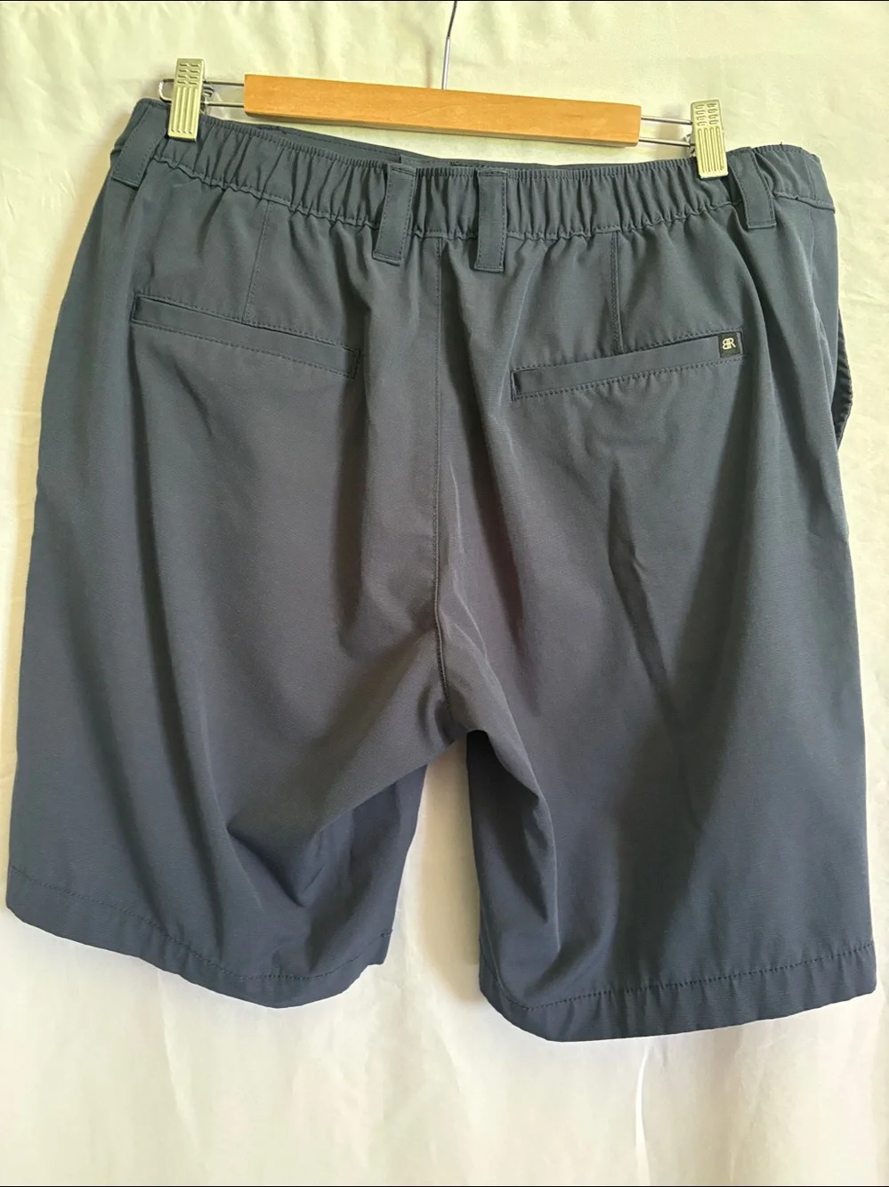 Banana Republic Men's Flat Front Shorts in Navy Size 36